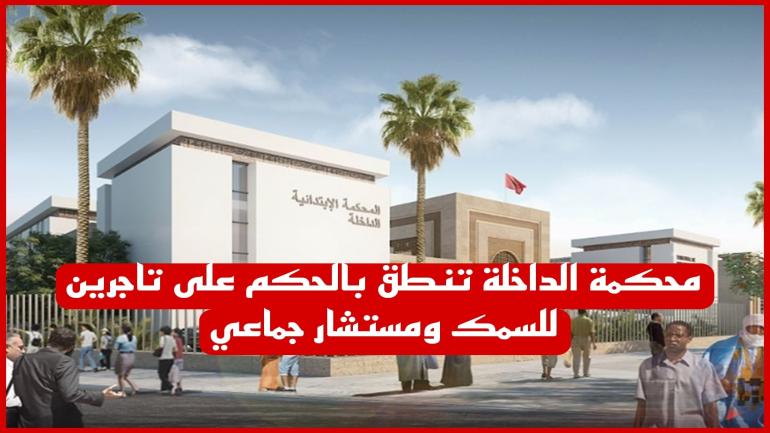 محكمة وادي الذهب توزع 9 سنوات ونصف سجنا نافذة بين مستشار جماعي وتاجرين للسمك