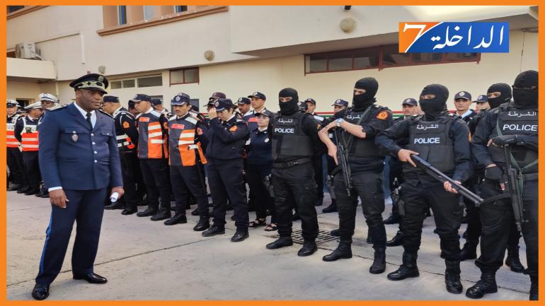 2024.. ترتيبات أمنية خاصة لتأمين احتفالات رأس السنة بالداخلة