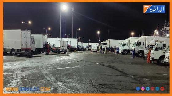 انتعاشة بمفرغات الصيد الساحلي والتقليدي بميناء الداخلة