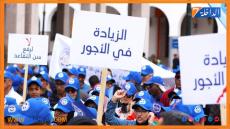 المركزيات النقابية تحتفي بعيد الشغل