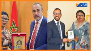 رئيسة بلدية بانجول الغامبية تحظى بإستقبالين رسميين