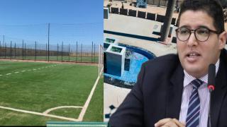 المجلس الاقليمي لوادي الذهب يستعرض أهم المنشٱت الرياضية والساحات التي أنجزها في نصف ولايته الانتدابية