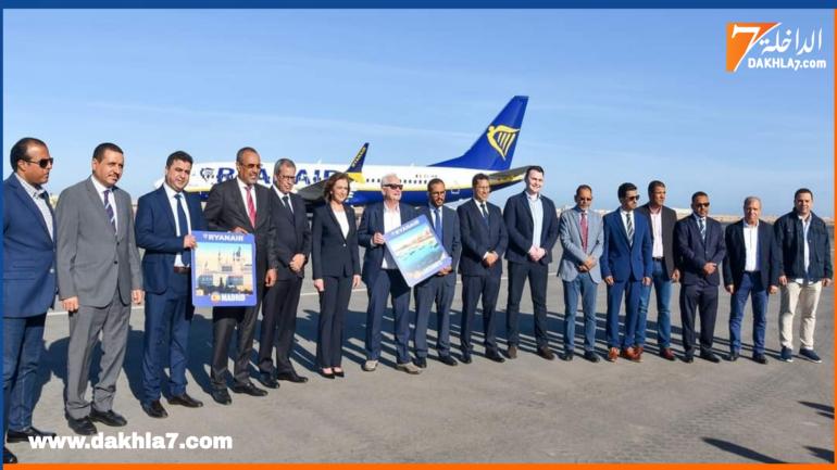 التوقيع على اتفاقية بين المكتب الوطني المغربي للسياحة وشركة ريان إير لإطلاق خطين جويين يربطان الداخلة بمدريد ولانزاروتي