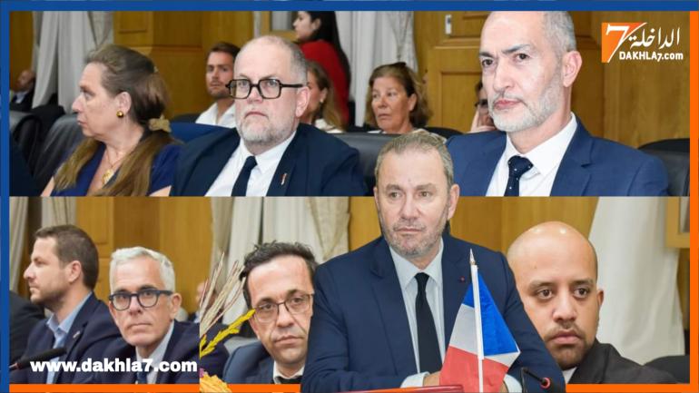وفد من رجال الأعمال الفرنسيين يزور مشاريع هيكلية بجهة الداخلة وادي الذهب