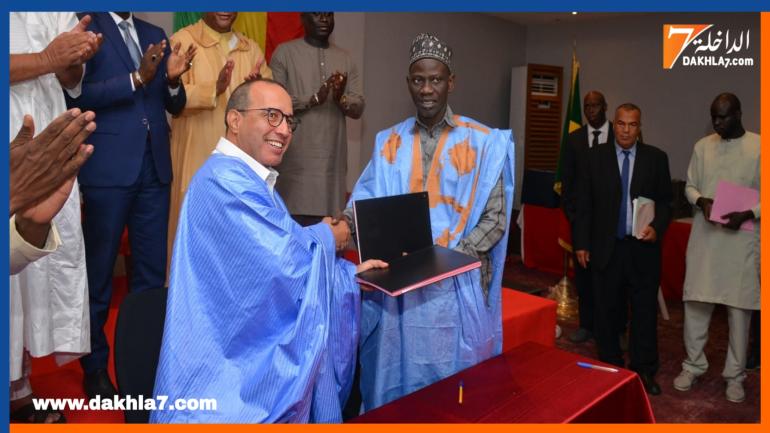 التوقيع على ملحق اتفاقية شراكة بين جماعة الگويرة وجماعة كول تاب فاص كولوبان بالسنغال