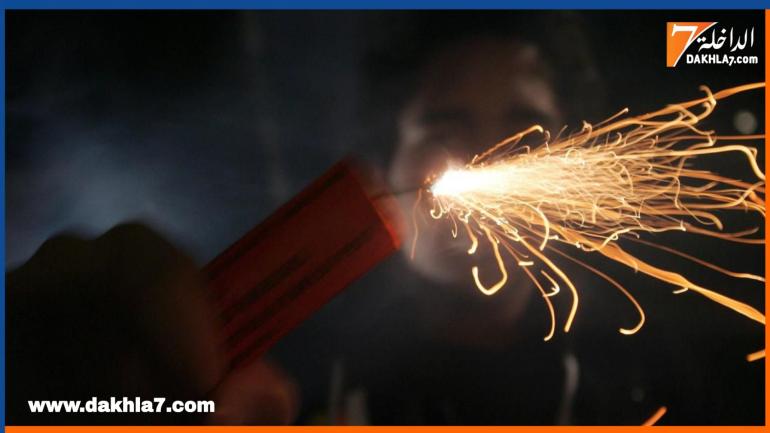 توقيف شخص متورط في محاولة لتهريب 1852 وحدة من المفرقعات والشهب النارية