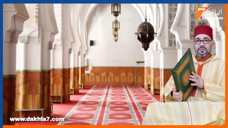 أمير المؤمنين يأمر بفتح المساجد التي تم تشيدها أو أعيد بناؤها أو تم ترميمها في وجه المصلين في بداية شهر رمضان