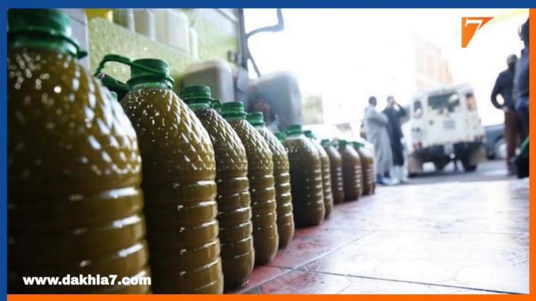 ضبط أطنان من زيت الزيتون المغشوش بتارودانت