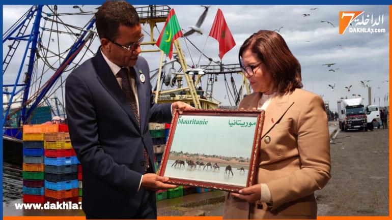 توقيع بروتوكول اتفاق بين المكتب الوطني للصيد والشركة الموريتانية لتسويق الأسماك