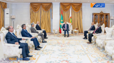 غزواني يستقبل مبعوثا خاصا من الرئيس الصحراوي ابراهيم غالي