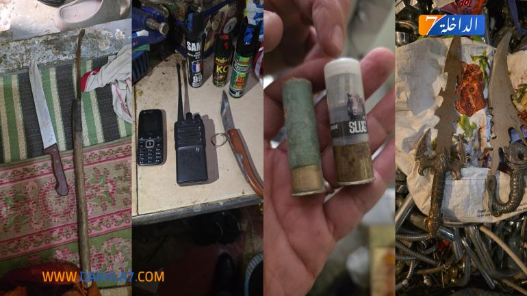 عناصر الشرطة بولاية أمن طنجة توقف شخص متهم بإهانة موظفين عموميين والتهديد بارتكاب اعتداءات جسدية في حقهم وحيازة السلاح الأبيض في ظروف تشكل خطرا على الأشخاص والممتلكات