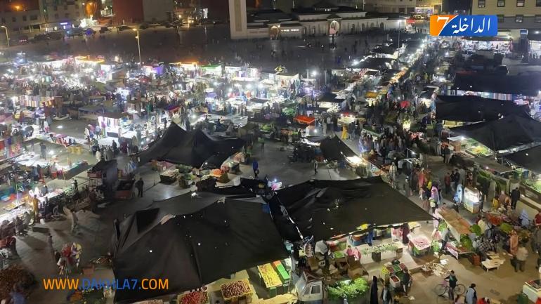 فض إعتصام “فرّاشة” مسجد البيعة وشارع تيرس من أمام ولاية الداخلة