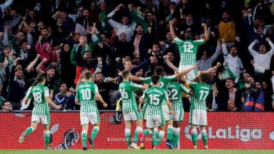 ثنائية بيتيس تجرد ريال مدريد من صدارة الليجا