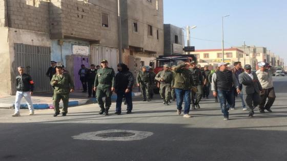 تطبيق حالة الطوارى الصحية وتقييد الحركةبالداخلة