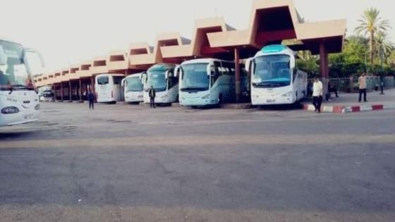 توقيف حركة حافلات نقل المسافرين بين المدن ابتداء صباح يوم الثلاثاء بالمغرب