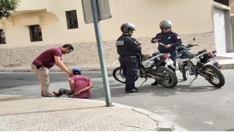 إعتقال أول مغربي رفض الإنصياع لتدابير حالة الطوارئ الصحية