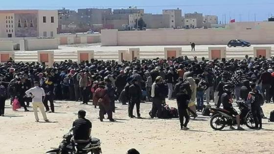 الداخلة…فوضى عارمة بالمحطة الطرقية وإنزال أمني كثيف