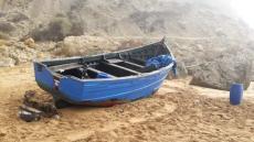 جوندارم شدو قارب للصيد التقليدي عامر كَارو ومعسل حدا الداخلة