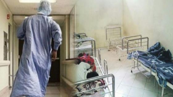 هروب ماكر..مصاب بكورونا هرب من جناح كوفيد بمستشفى العيون