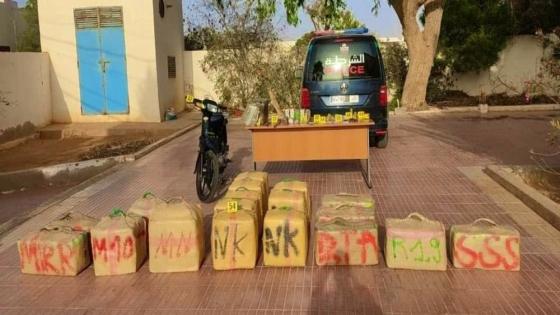 فطانطان..شدو 4 أشخاص وحجزو 610 كيلو ديال لحشيش..