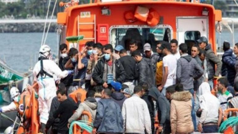 375 حراك فيهم مغاربة وصلو لجزر الكناري فنهار واحد وحراك واحد مات