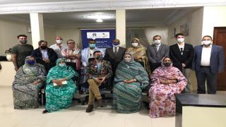 رئيسة اللجنة الجهوية لحقوق الانسان بالداخلة تستقبل رئيس مرصد حقوق الانسان بإقليم كاتالونيا الاسباني