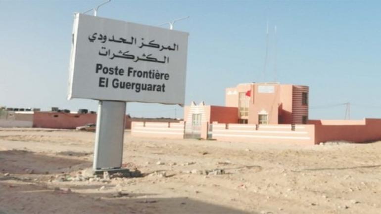 جمعية الجهوية المتقدمة والحكم الذاتي بجهة الداخلة وادي الذهب  تثمن عاليا تدخل القوات المسلحة الملكية بمعبر گرگرات