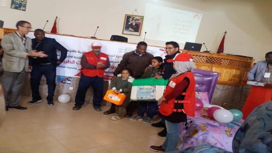 جمعية بذور للهيموفيليا توزع معدات على الأطفال بالداخلة