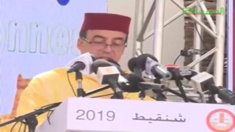 عبيابة يثير سخرية رواد المواقع الإجتماعية بعد أن أخطأ في نطق إسم الرئيس الموريتاني (فيديو)