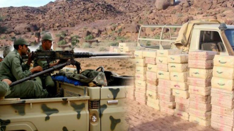 الجيش يجهض عملية ضخمة لتهريب المخدرات
