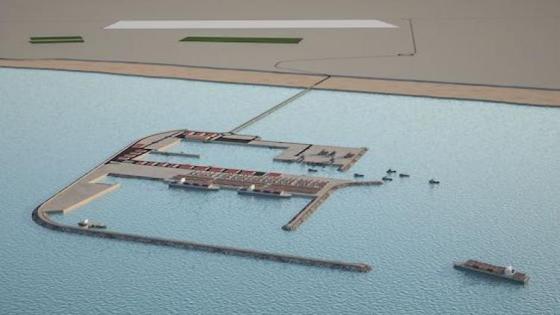 ميناء الداخلة الأطلسي  ينطلق خلال الأسابيع القادمة